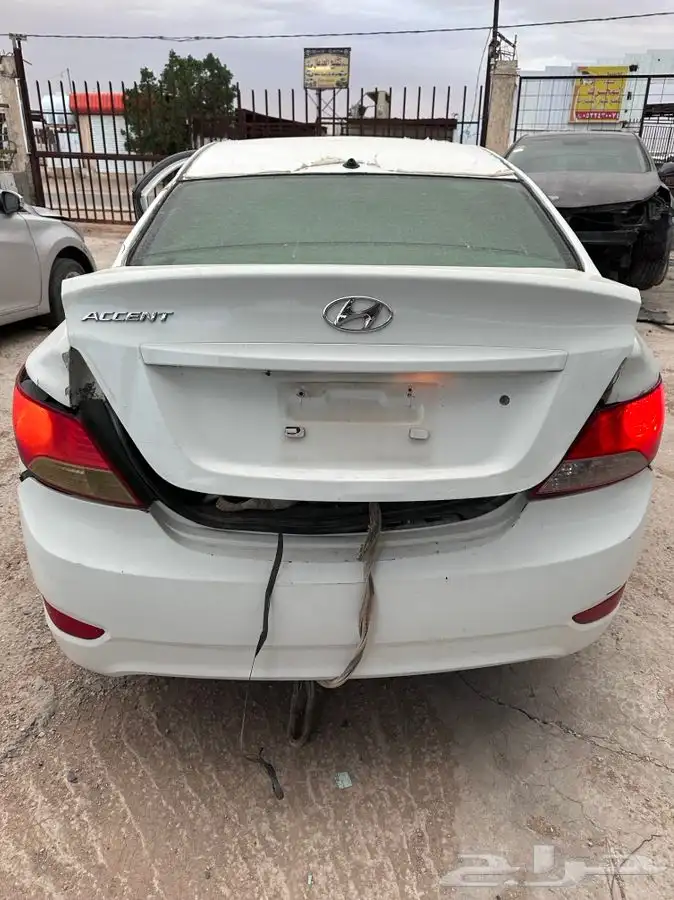 هونداي اكسنت 2013 مصدومه 2