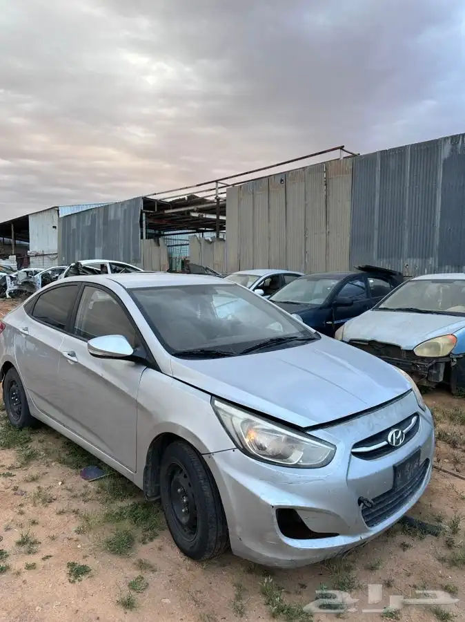 هونداي اكسنت 2016 تشليح 2