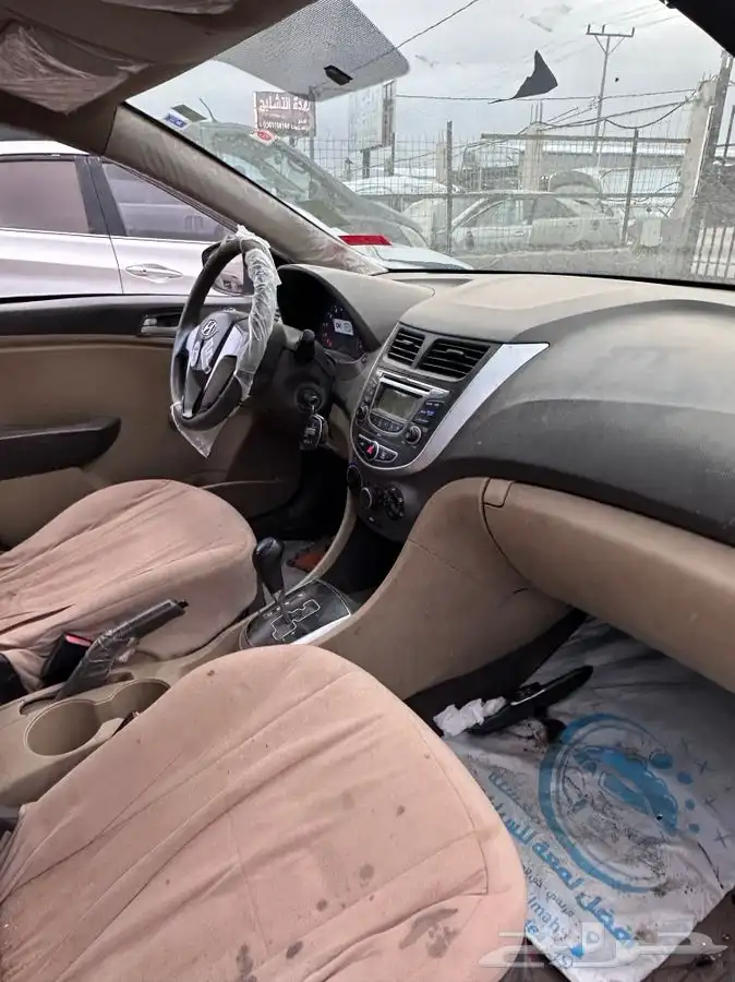 هونداي اكسنت 2013 مصدومه 5