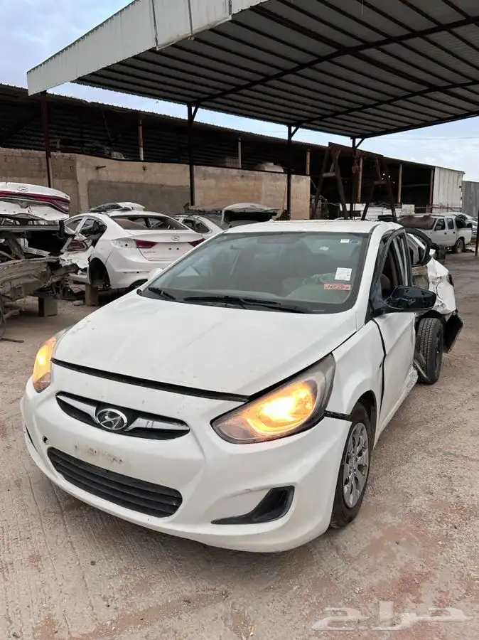 هونداي اكسنت 2013 مصدومه 1