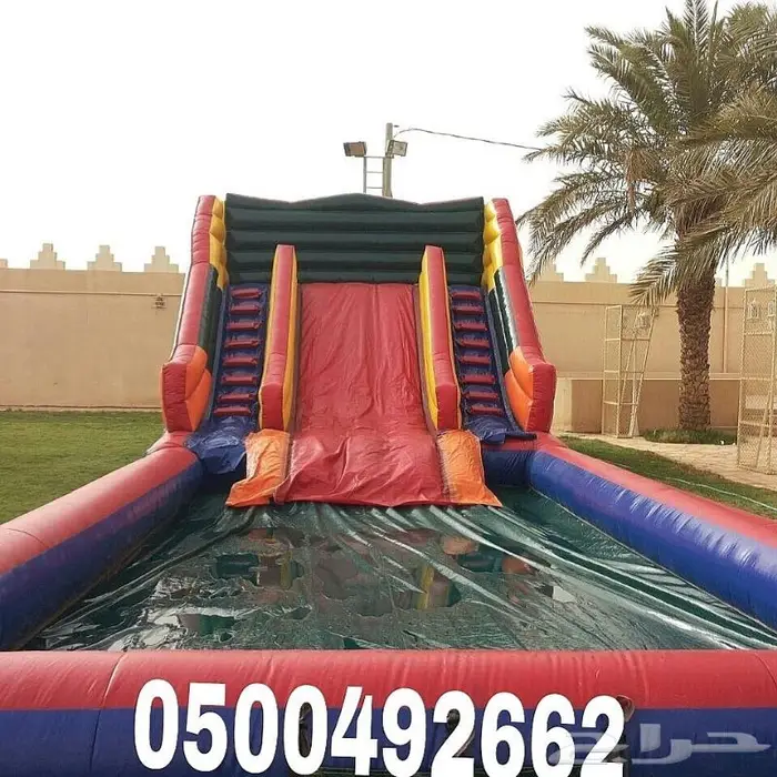 لتأجير ملعب صابوني نطيطات 5