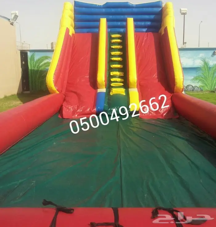 لتأجير ملعب صابوني نطيطات 4