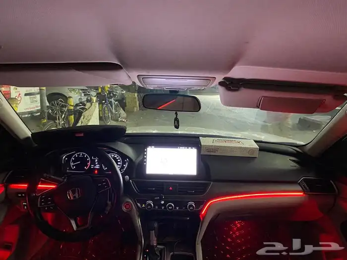 لدداخلي على سيارة اكورد 64لون 4