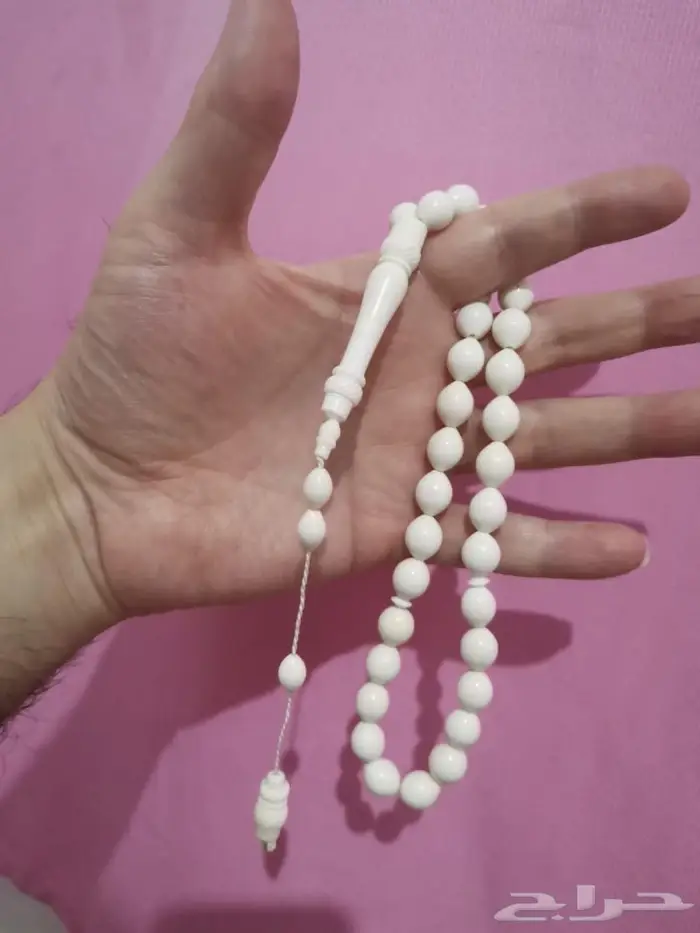 سبحة عظم جمل طبيعي 5