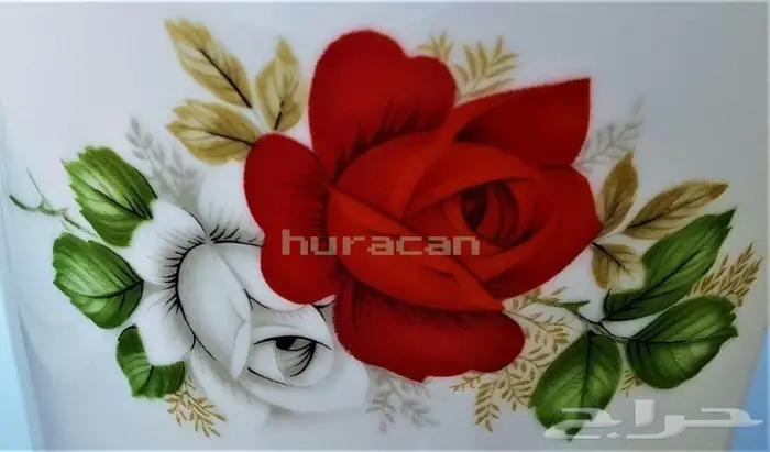 علب أم وردة اليابانية من نوادر البورسلان القديم الفاخر 5