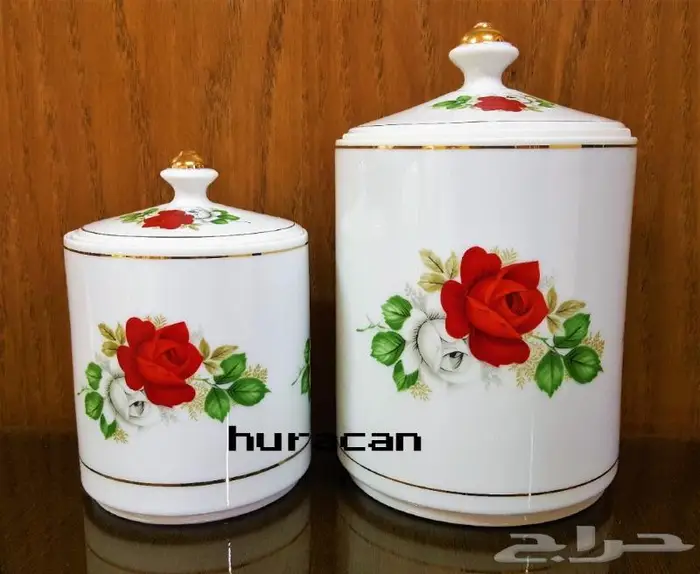 علب أم وردة اليابانية من نوادر البورسلان القديم الفاخر 2