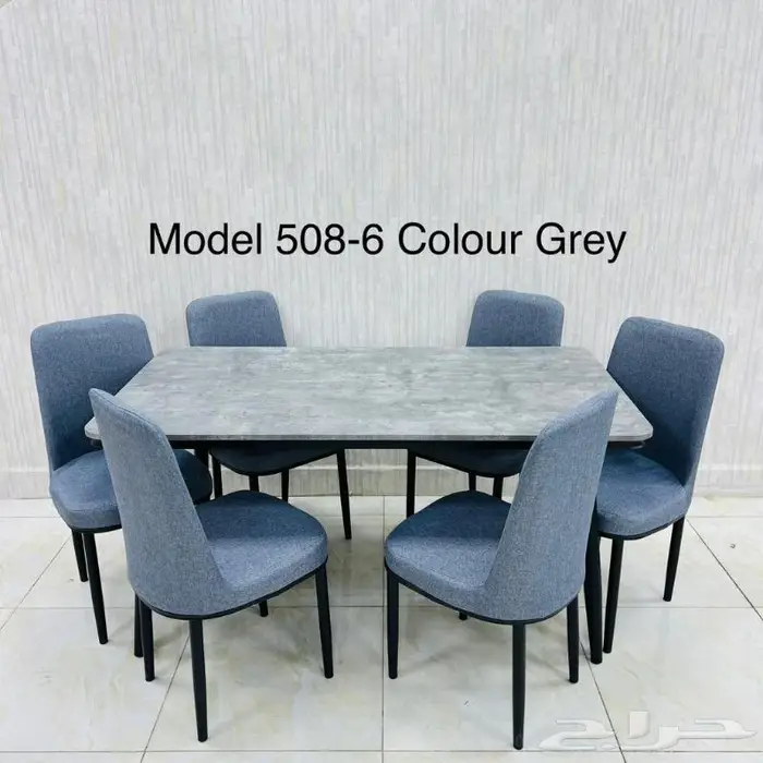 طاولات طعام رخام وستيل جديدة 16