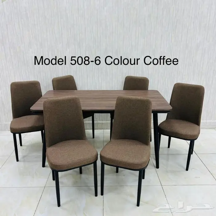 طاولات طعام رخام وستيل جديدة 18