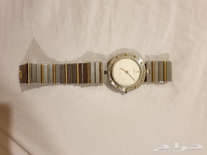 ساعة كورم corum watch فولاذ ستيل مذهب انتيك 2