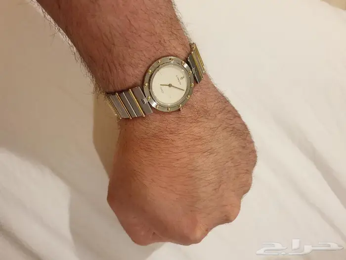 ساعة كورم corum watch فولاذ ستيل مذهب انتيك 8