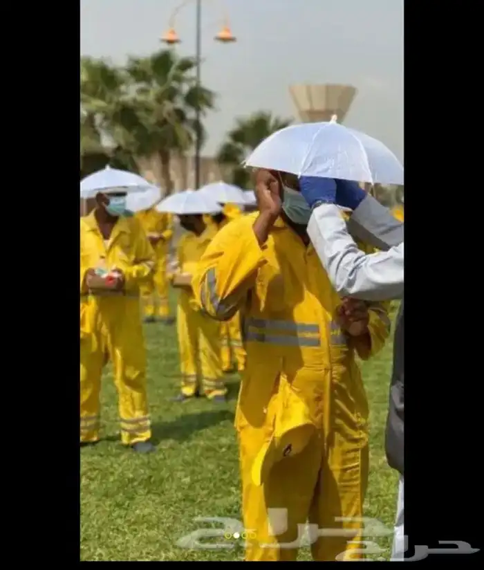 مظله شمسية للرأس لأجواء الصيف الحاره 4