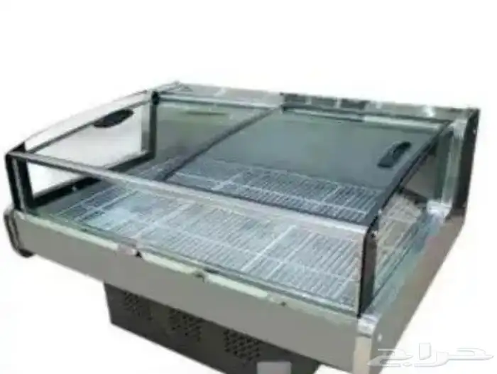 ثلاجات عرض لحوم طازجة باب سحاب زجاج 3