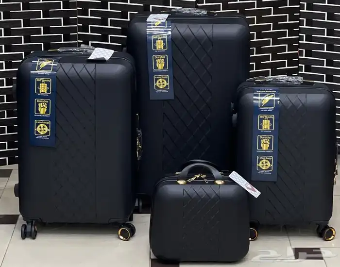 طقم شنط دبش عرايس سفر فايبر 5