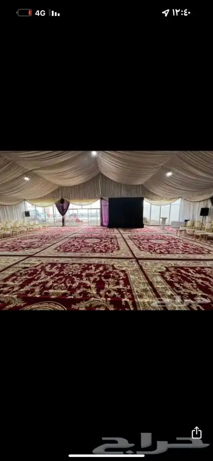 تاجير خيام اربيه تنضيم وتجهيز الحفلات 3