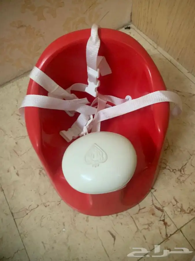 كرسي تعلم الجلوس وكرسي طعام شبه جديد 9