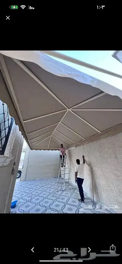 مظلات وبيوت شعر 9