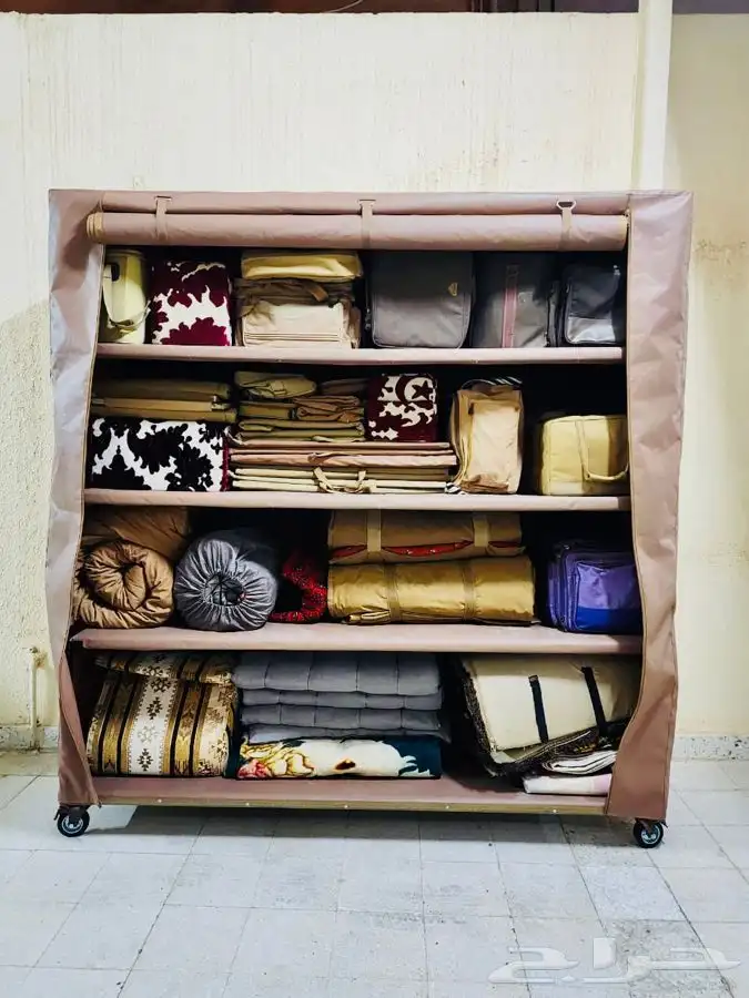 مستودع رحلات دولاب تخزين الارفف المتنقل رفوف عزبة دولاب حوش 17