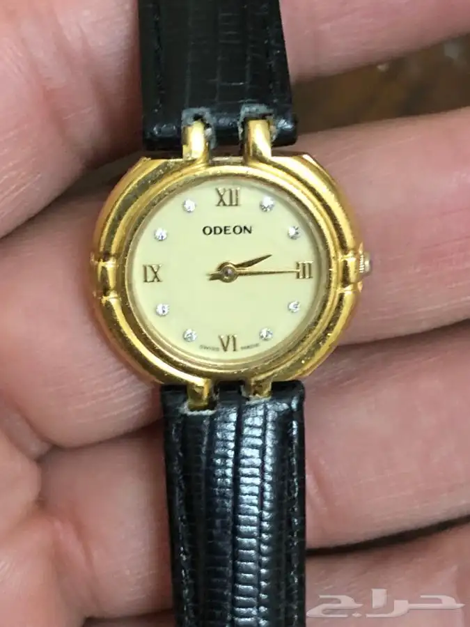 ساعتين سوسرية اصلية ODEON نسائية 3