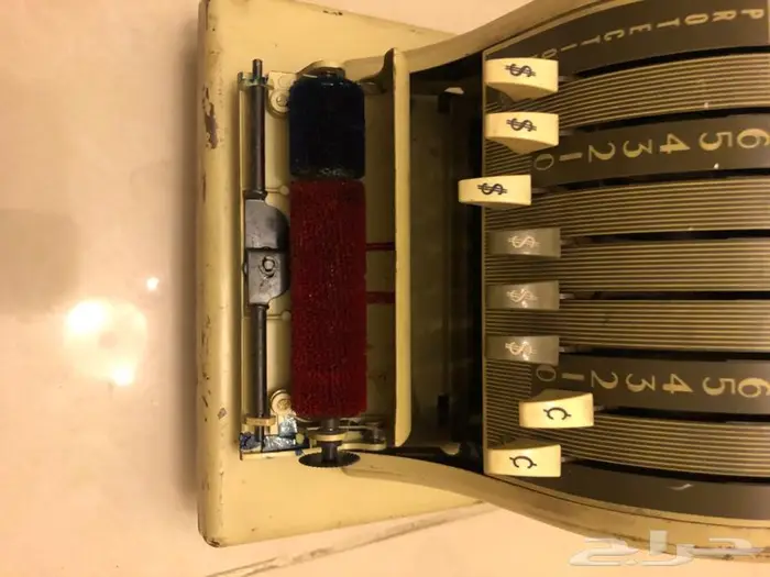 الة توثيق الشيكات انتيكadding- payment antique 9