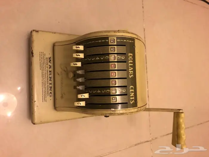 الة توثيق الشيكات انتيكadding- payment antique 0