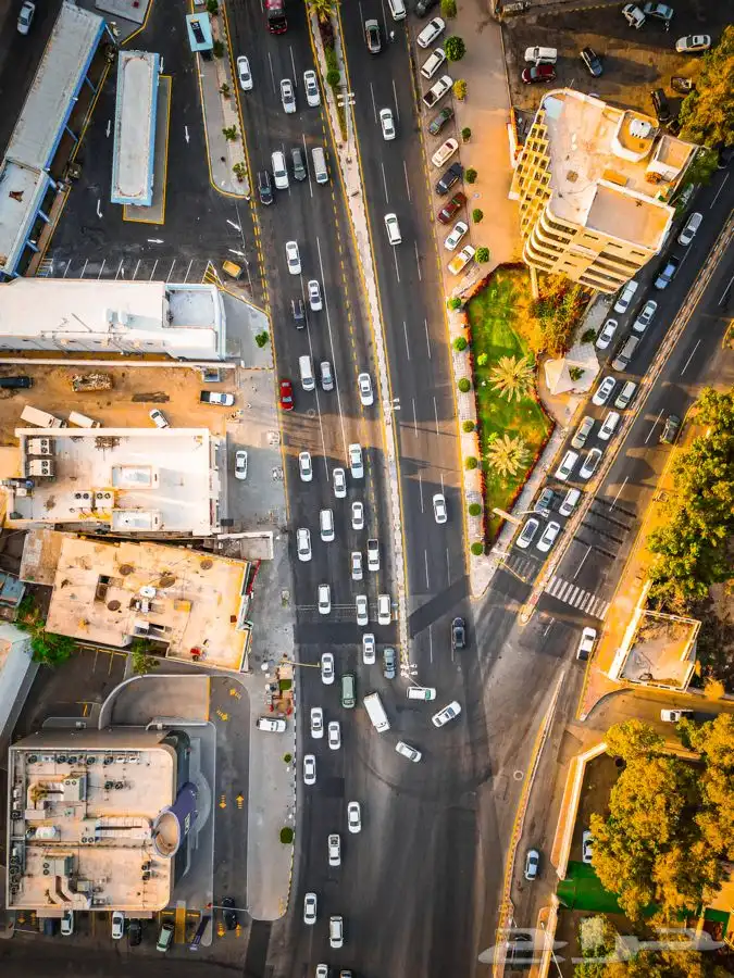 تصوير جوي تصوير درون معارض سيارات 3