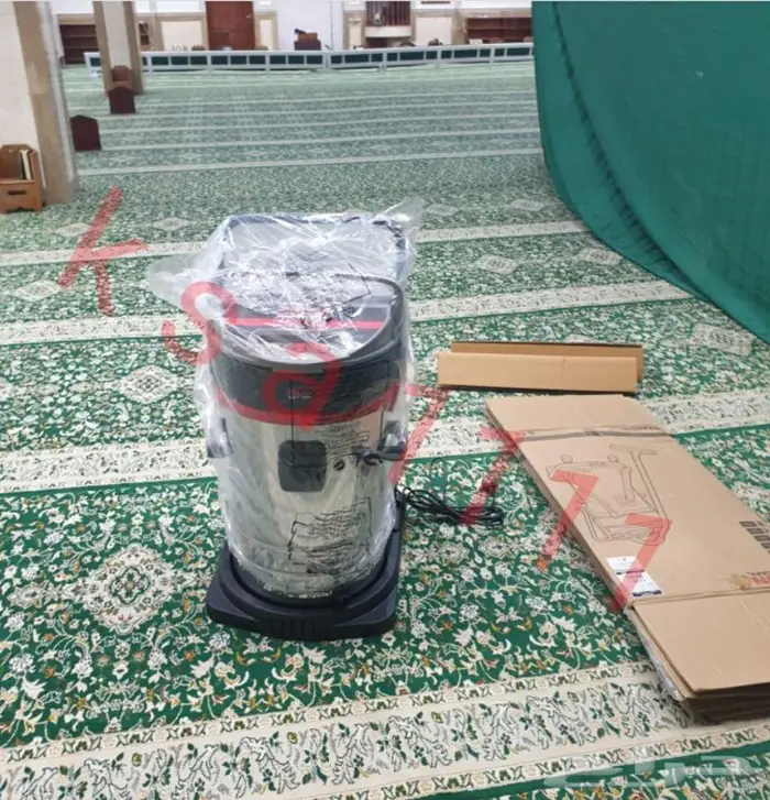 مكنسه مساجد وفنادق وقصور لشفط الرطوبة والأتربه 1