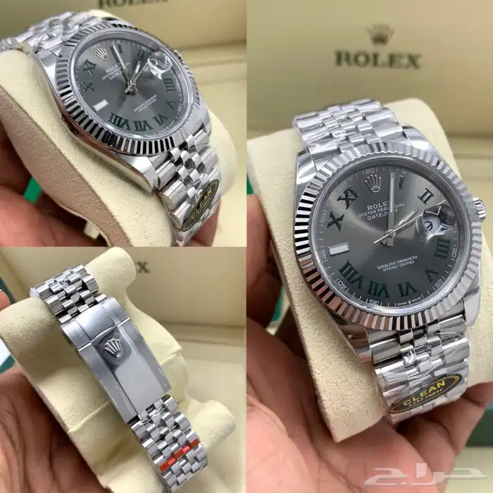 رولكس ديت جست ويمبيلدون 41mm ماستر كواليتي 3
