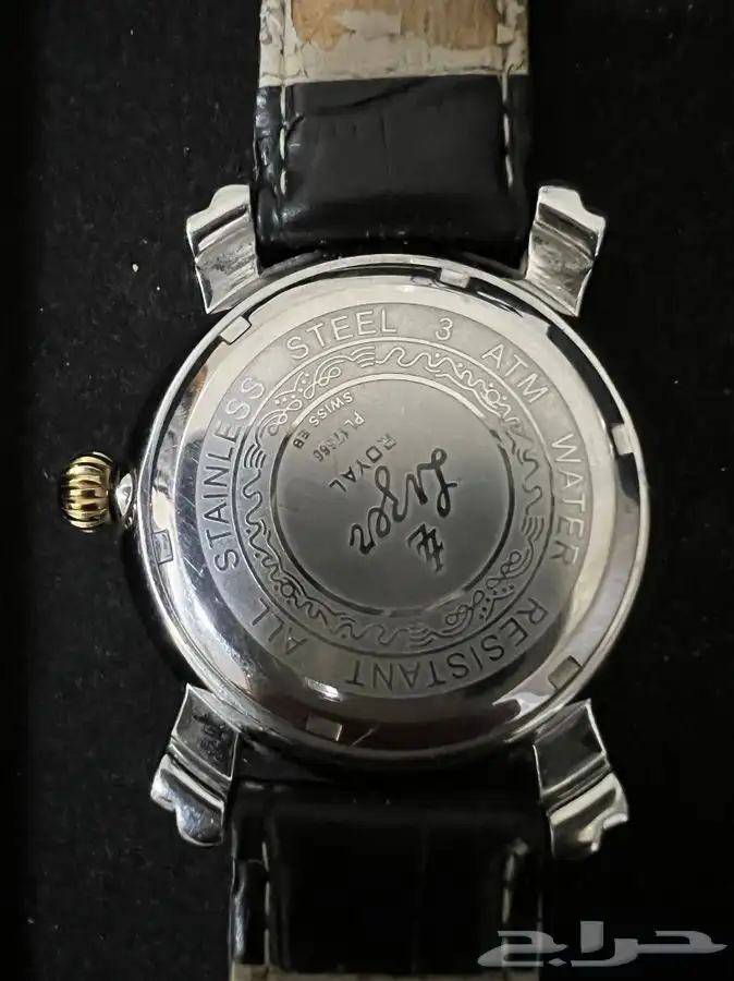 ساعه رجاليه سويسرية مميزه مقاس كبير ماركه ليزر 3