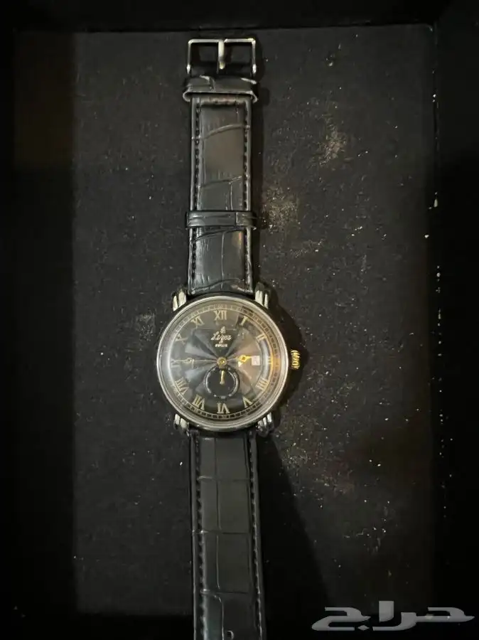 ساعه رجاليه سويسرية مميزه مقاس كبير ماركه ليزر 0