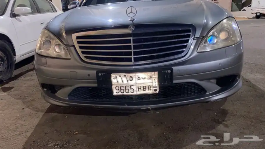 صدام مرسيدس S 2008 3