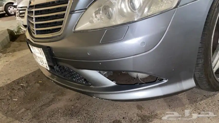 صدام مرسيدس S 2008 0