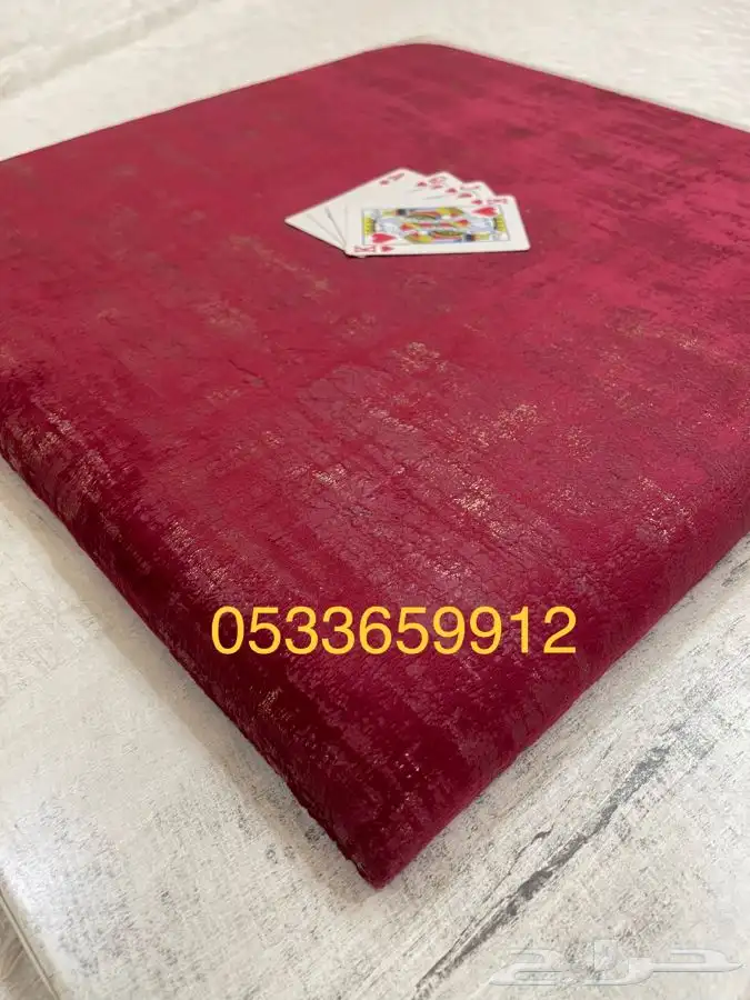 طاوله بلوت الأطراف خشب ديكور الرخام بجرس 18