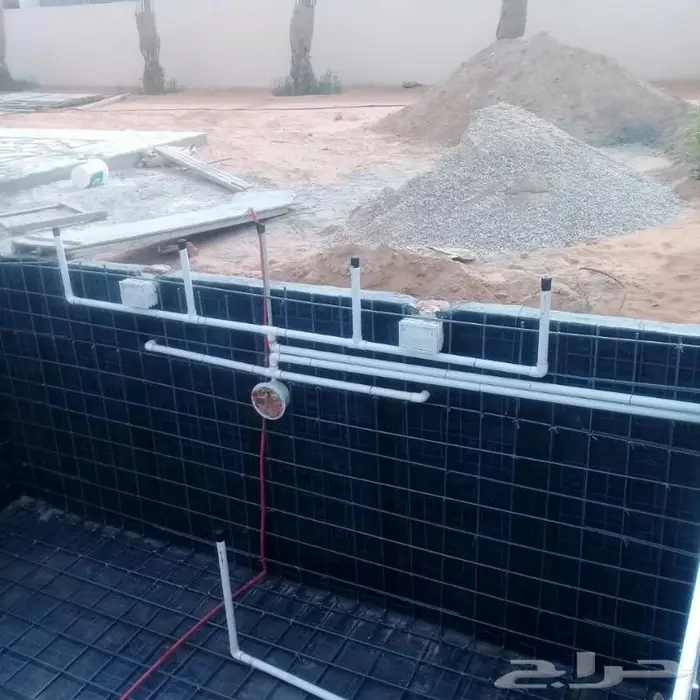 تأسيس و تركيب مسابح 3