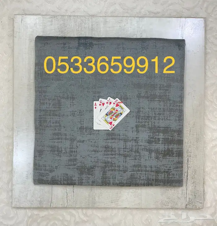 طاوله بلوت الأطراف خشب ديكور الرخام بجرس 5