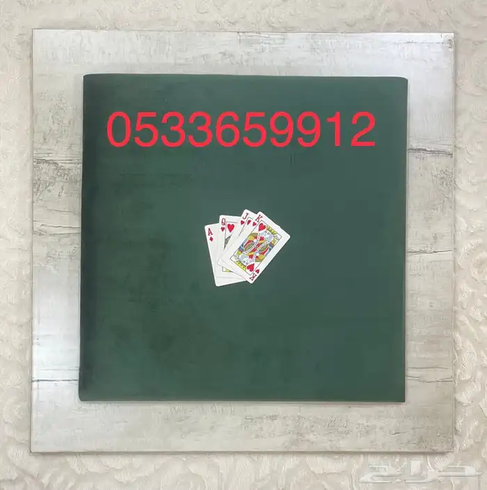 طاوله بلوت الأطراف خشب ديكور الرخام بجرس 3