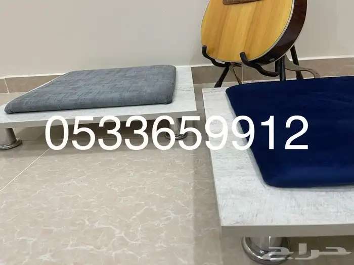 طاوله بلوت الأطراف خشب ديكور الرخام بجرس 24