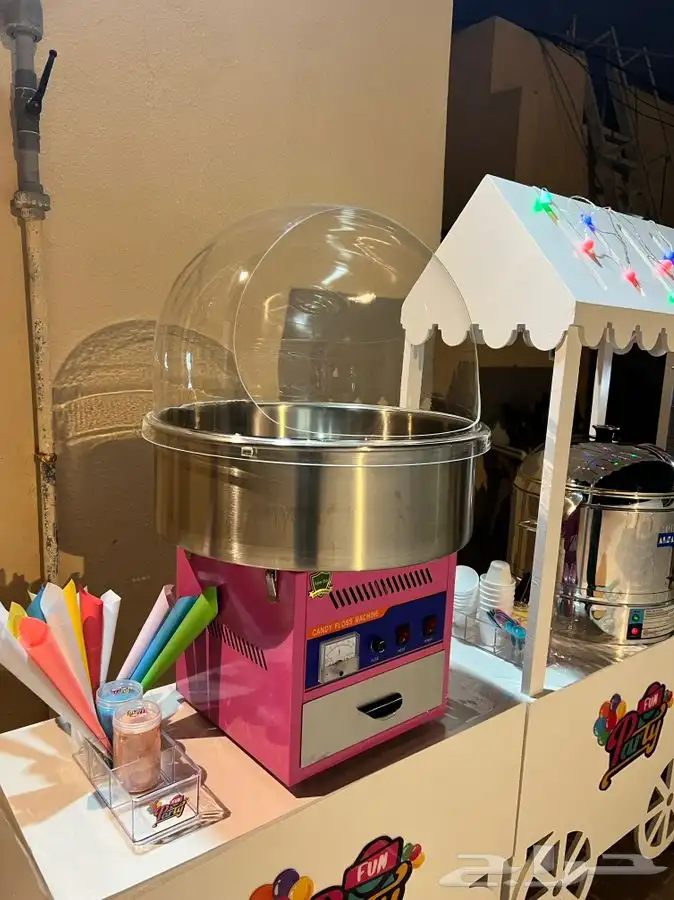 عروض التسالي ايس كريم كوتن كاندي بوب كورن ذرة بأن كيك 1