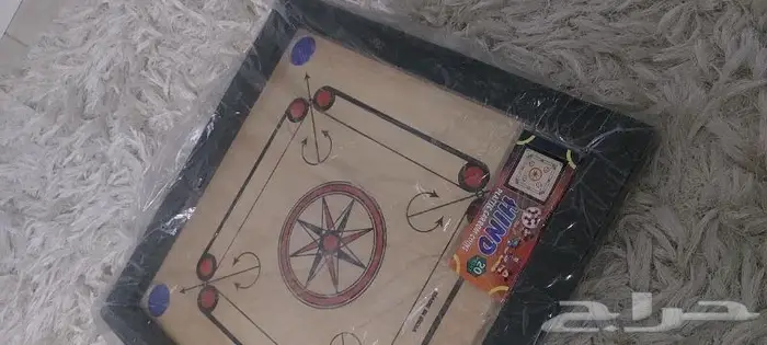 كيرم جميع الاحجام مع الحبوب والمضرب جديد 0