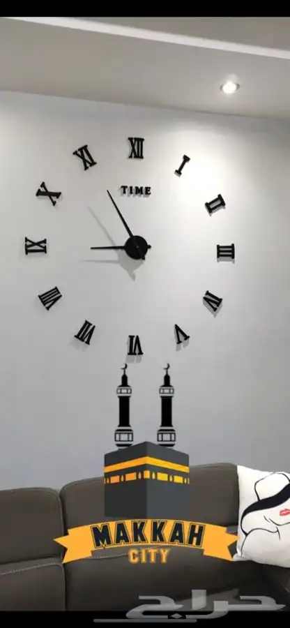 ساعات حائط 3D ( ضمان 2