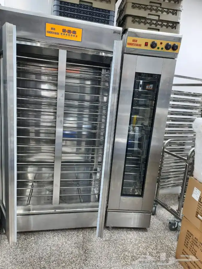 يوجد لدينه ثلاجات تخمير باب او بأبين منسبه المطاعم ومخبز ا 3