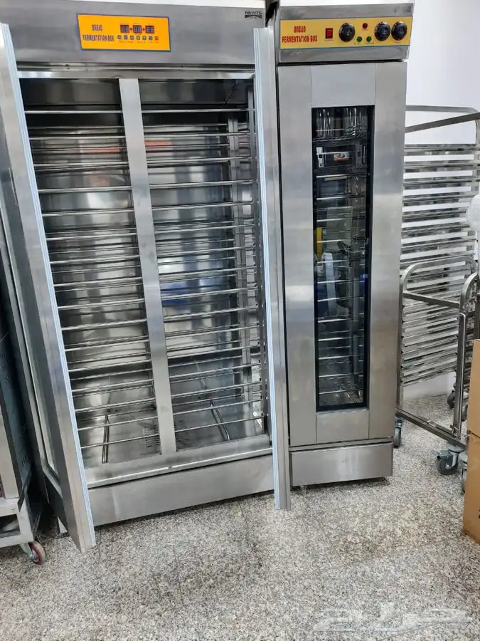 يوجد لدينه ثلاجات تخمير باب او بأبين منسبه المطاعم ومخبز ا 5