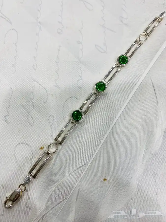 اساور فضه عيار 925 ايطالي بعدة الوان 5