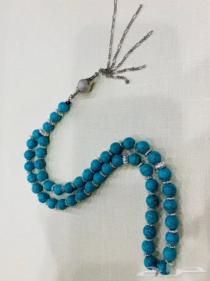 سبحة فاخرة فيروز بتفصيل خاص 2