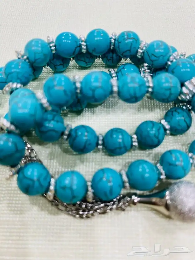 سبحة فاخرة فيروز بتفصيل خاص 0