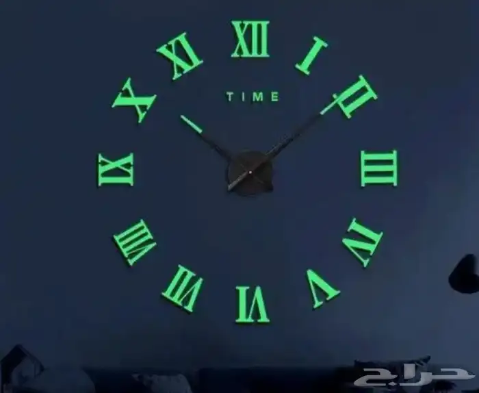 ساعات حائط 3D ( ضمان 4