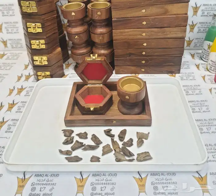 عرض فاخر دقة مروكي دبل سوبر وطقم مبخره هندي . 0