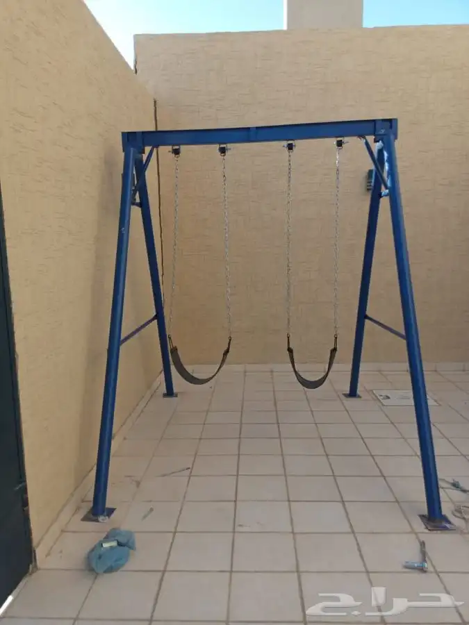 ألعاب اطفال حديد زحليقة مرجيحة صحن دوار نطيطات 0