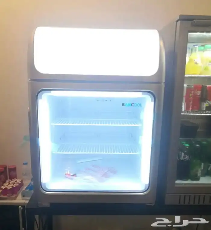 فريزر بانكول عرض ميني باب زجاجي 3