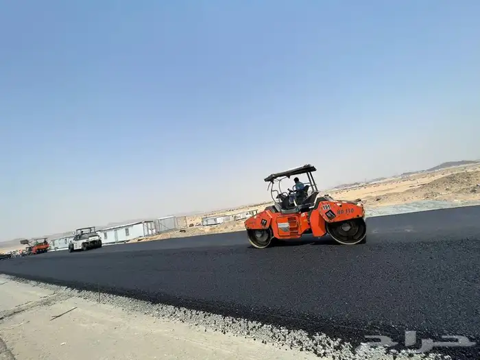 فرادة اسفلت للايجار الشهري واليومي 1