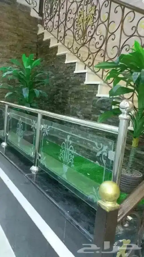 دربزين استانلس استيل 75